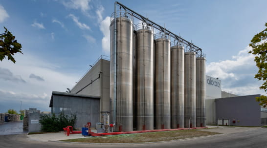 Aloxe Italia, our  30 kt production site of rPET pellets Food Grade