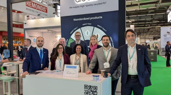 Aloxe asserts its European leadership in food-grade rPET at PRSE 2025.