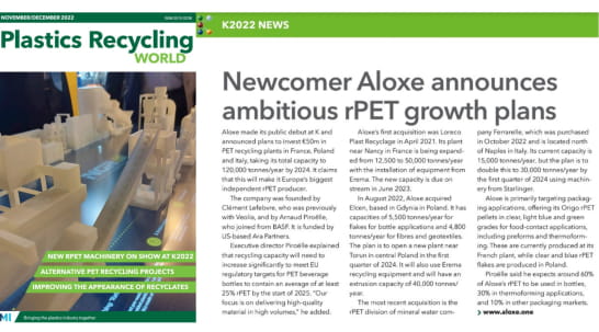 Aloxe's growth plan unveiled at the K